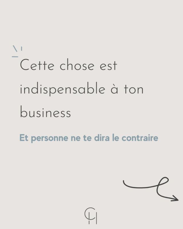 💡 Cette chose est indispensable à ton business !

Cette chose, c’est ton persona !

👉 Le persona représente le profil-type de ton.ta client.e idéal.e et te permet de mieux comprendre ses besoins, ses attentes et ses comportements d'achat !

⚠️ Travailler avec un persona précis est essentiel pour toute activité indépendante.

En définissant ton persona avec précision, tu pourras adapter tes décisions de marketing et de vente en conséquence, en créant des contenus et des offres qui répondent spécifiquement à ses besoins 🙌

Il est important de prendre le temps de définir ton persona de manière détaillée pour être sûr.e d’avoir une image claire de ton.ta client.e idéal.e

🤝 Si tu as besoin d'aide pour définir ton persona avec précision, tu peux suivre ma formation Instagram Pro qui te guidera à travers des exercices et des astuces pour mieux comprendre ton public cible.

Tu trouves le lien de la formation dans ma bio 👆

🚀 Alors n'hésite pas à travailler avec ton persona pour améliorer ton activité indépendante et atteindre tes objectifs de manière plus efficace 💪

___

Je suis Céline 🙋🏻‍♀️, assistante à distance, spécialisée dans la création de contenu et j'aide les indépendant.es et les petites entreprises à se développer éthiquement sur Instagram 🌱

.

#conseilsinstagram#postspercutants#impactinstagram#stratégiedecontenu#localementsuisse#suisseromande#StratégieDeContenu#formationinstagram