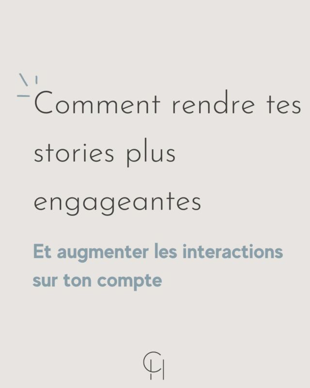 💡 Comment rendre tes stories plus engageantes ?

Les stories sont un moyen très efficace d’augmenter les interactions de tes abonné-es avec ton compte !

Alors profite de ce format pour encourager ces interactions : 

Utilise les stickers d’engagement !

Ce sont les stickers que tu peux rajouter une fois que tu as fait une story. Il y en a plusieurs : 

1. Pose des questions à ton audience : utilise le sticker “question” pour ça.
2. Organise un sondage pour connaître les préférences de ton audience : avec le sticker “sondage”
3. Incite ton audience à réagir : avec le sticker “réaction”
4. Crée un quiz pour divertir ton audience : utilise le sticker “quiz” pour ça

Mets-toi à la place de ton public cible, et demande-toi quel genre d’interaction il souhaite avoir avec ton compte. Tu verras, les stories sont un moyen divertissant d’augmenter l’engagement sur ton compte : c’est facile et rapide, donc plus facile à réagir pour tes abonné-es 😊

Essaie-les dès maintenant pour voir les résultats par toi-même ! 🚀💬

Et si tu souhaites connaître toutes les astuces pour augmenter l’engagement sur ton compte, je t’ai mis à disposition une formation Instagram Pro pour booster ta communication sur Instagram. 

Tu la trouves dans ma bio 😃

___

Je suis Céline 🙋🏻‍♀️, assistante à distance, spécialisée dans la création de contenu et j'aide les indépendant.es et les petites entreprises à se développer éthiquement sur Instagram 🌱

.

#conseilsinstagram#postspercutants#impactinstagram#stratégiedecontenu#localementsuisse#suisseromande#StratégieDeContenu#formationinstagram